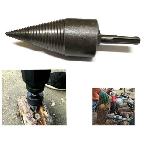 Trade Shop - Broca De 50 Mm Cortadora De Madera Uso Domestico Para Sds Plus Drill -