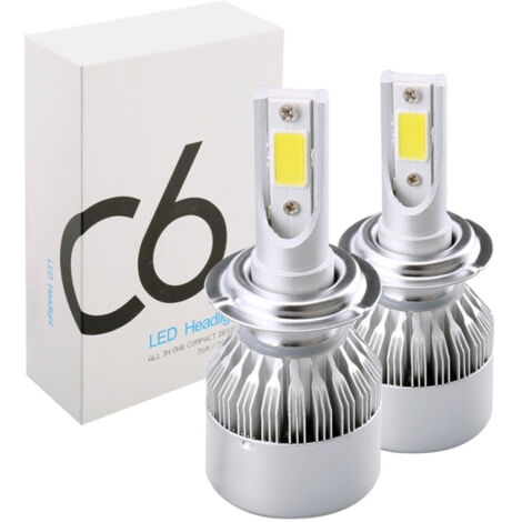 Trade Shop - C6 H3 6000K LED 8V-48V F 36W/3800LM AUTO MOTO -
