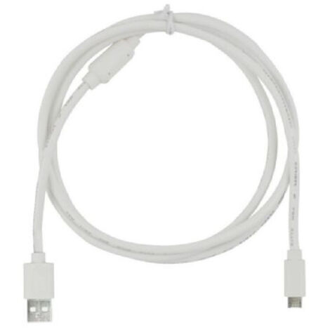 Trade Shop - Cable Micro Usb De 1,5 Metros Sincronización De Datos Y Carga Con Anillo Magnético -