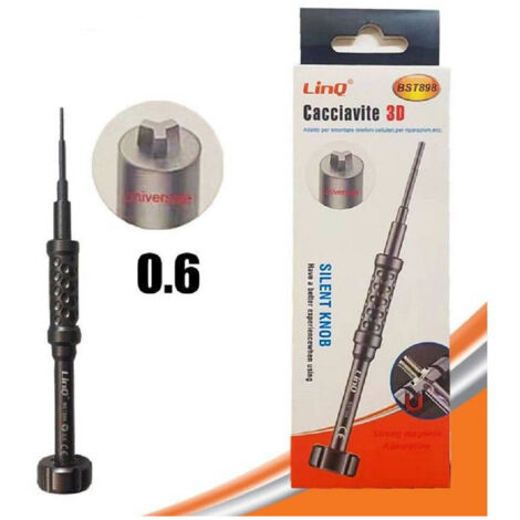 Trade Shop - Cacciavite Torx 3d 0.6 Professionale Riparazione Smartphone Cellulari Bst898-0.6 -