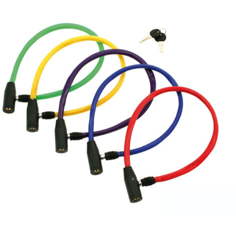 Trade Shop - Cadena Moto Candado Antirrobo Moto Scooter Tornillo Acero -