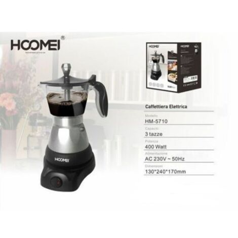 Moka Caffettiera Elettrica Cordless 4 Tazze - Elettrodomestici In vendita a  Firenze