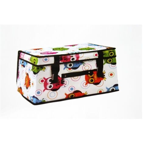 Trade Shop - Caja Para Ropa 50x40x30 Cm Contenedor Ahorro De Espacio -
