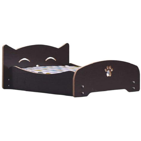 Trade Shop - Cama Para Gatos Perros Pequeños Animales Tamaño Mediano Madera Universal 47x42x23cm -