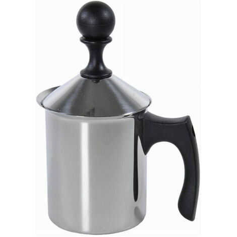 Trade Shop - CAPPUCCINIERA MIT FILTER DOPPLE 3 TAZZEN BY 40 CL IN UTENSILE COLLEC -