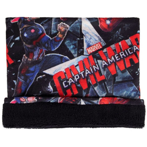 Trade Shop - CAPTAIN AMERICA MARVEL IRON MAN BANDANA PLÜSCH SCHAL -
