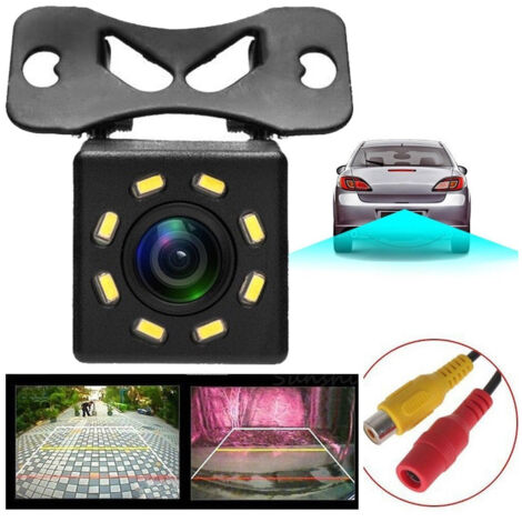Trade Shop - Car Camper 8 Led 170° 420tvl Con Staff -