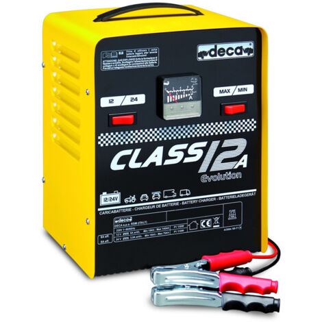 Trade Shop - Carica Batterie Deca Class 12a - Per Moto Y Auto 12/24 V - Pb Wet 9,0 Amp 12/24v -