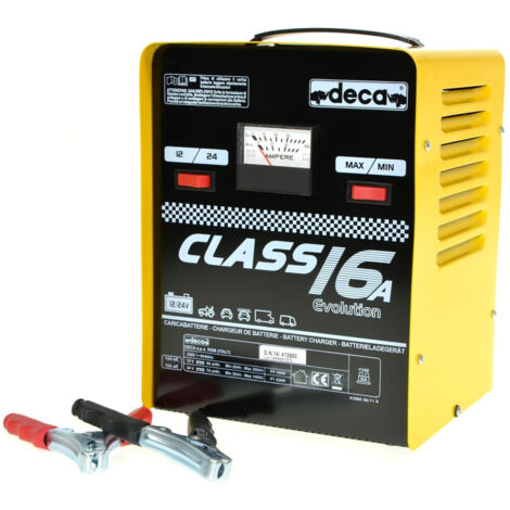 Trade Shop - CARICA BATTERIE DECA CLASS 16A - PER MOTO UND AUTO 12/24 V - Pb WET CARICABATTERIE -