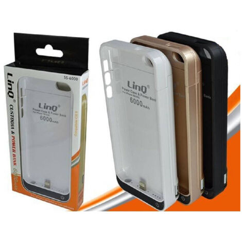 Trade Shop - Caso De Caso Banco De Energía Banco Integrado Externo 6000mah Para Ip 5 5s 5s-6000 -