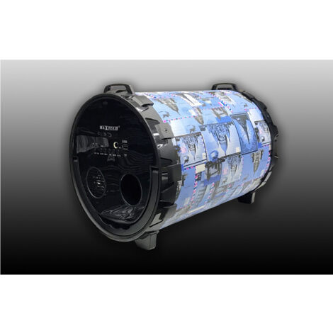 TRADE SHOP - Cassa Bluetooth Speaker Portatile Tracolla Aux Usb Tf Fm E 10w Maxtech Ca-bt005 -