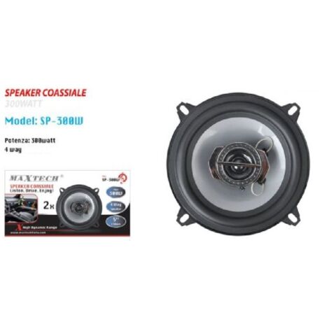 COPPIA CASSE AUTO ALTOPARLANTE AUDIO 16,5 CM 105W RMS 580W MAX SPEAKER  CTC-1681