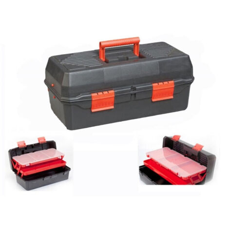 Trade Shop - Cassetta 43cm 17" Porta Utensili Valigetta Equipos De Borsa En Minuteria -