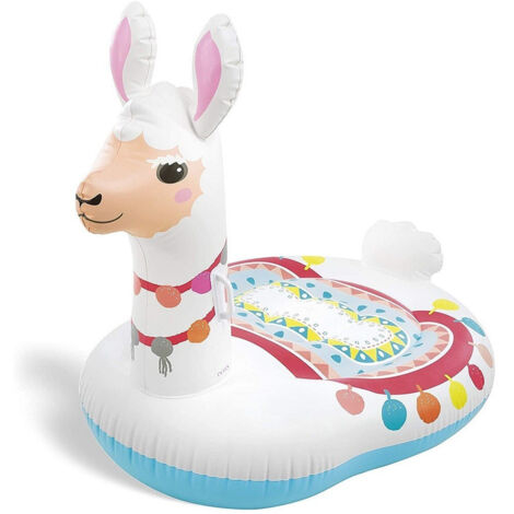 Trade Shop - Cavalcabile Forma Lama Gonfiabile Con Maniglie 135x94x112 Cm Per Bambini 57564 -