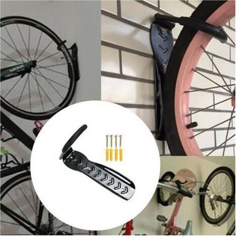 TRADE SHOP - Cavalletto Supporto Per Bici Bicicletta Da Muro Parete Salvaspazio Mountain Bike -