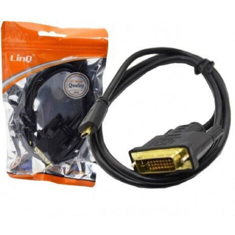 TRADE SHOP - Cavo Adattatore Conversione Da Micro Hdmi A Dvi-d 24+1 Lunghezza 1,5 Mt Dv-c4526 -