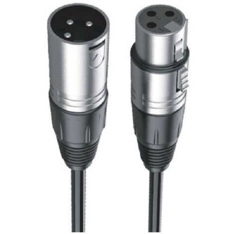 TRADE SHOP - Cavo Xlr 3 Pin Xlr Maschio-femmina Audio Prolunga Microfono Da 10 Metri Xlr-04 -