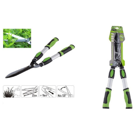 TRADE SHOP - Cesoia Tagliarami Forbice Per Potatura Giardino Telescopica Lama Ondulata 90031 -