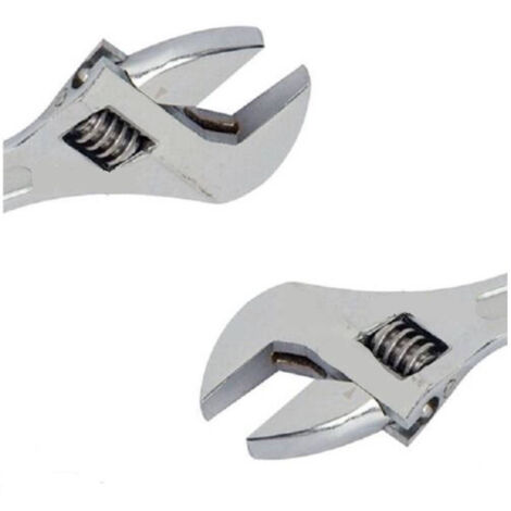 Trade Shop - Chiave Inglese A Rullino Regolabile Chiave A Pappagallo 10" 250 Mm In Acciaio -