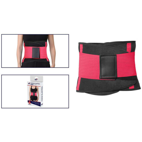 Trade Shop - Cinturon Abdominal Unisex -      Rojo