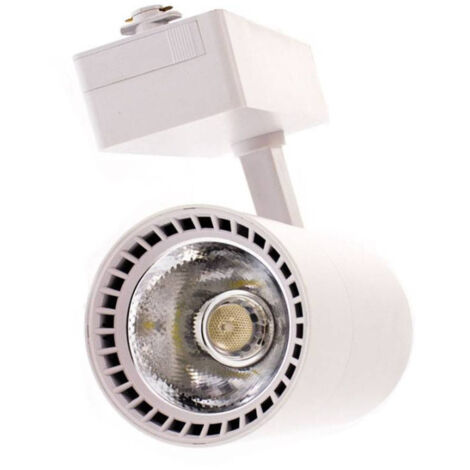Trade Shop - COB-LED-SPOTLIGHT MIT TRACK 30W TRACK LAMP NATURAL COLD WARM LIGHT F30W-9A -