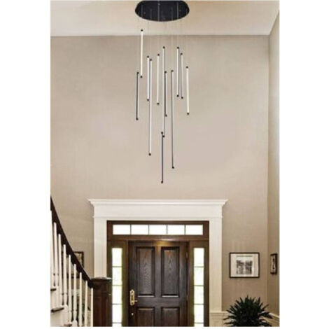 Trade Shop - Colgante Colgante Led Moderno 105w Luz Negra 4000k 6500k 3000k Lp-45n -