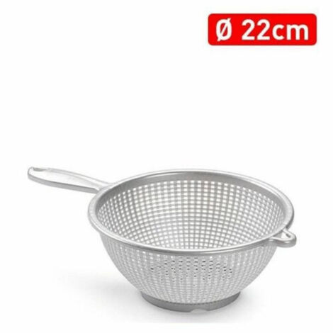 Trade Shop - COLLANER SIEB SIEB RUND AUS KUNSTSTOFF DURCHMESSER 22 CM MIT GRIFF KÜCHE -