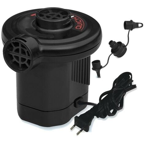 Trade Shop - Compressore Gonfiatore Elettrico Portatile Pompa 220v 3 Riduttori Per Gonfiabili