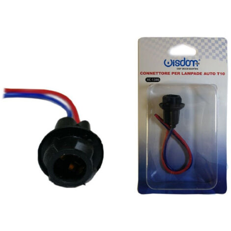 TRADE SHOP - Connettore Lampade Auto T10 Spina Versione W5w Socket W2 1x9 5d Lampade Xc-1346 -