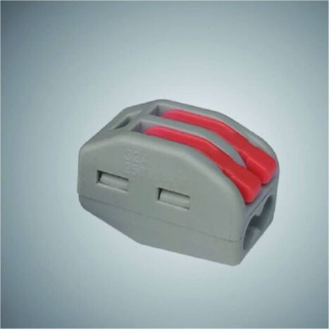 TRADE SHOP - Connettori Morsetti Confezione Con 10 Connettori Universali 2 Poli A 1 Via -