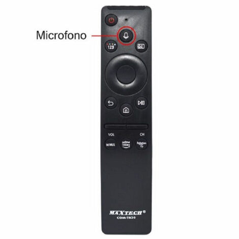 Trade Shop - Control Remoto Compatible Samsung Smart Tv Keys Series Tv Video Micrófono -