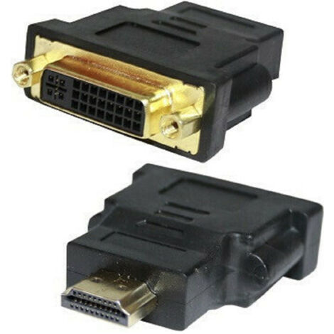 Trade Shop - Convertidor De Adaptador Dinámico De Hdmi Male A Dvi Hembra Hd 1080p Q-c31 -