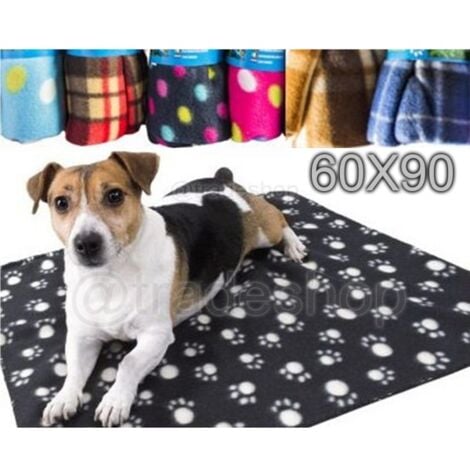 LOVPET® Coperta impermeabile per cani, coperta in pile Sherpa per animali  domestici + 3x ossa