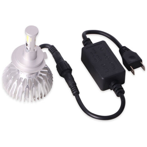 TRADE SHOP - Coppia Lampade Fari Ricambio Auto Led 3hl H7 Alta Luminosita' Bianco Freddo 40w -