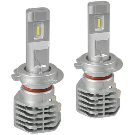TRADE SHOP - Coppia Lampade Fari Ricambio Per Auto Led H7 32w Alta Luminosita' Bianco Freddo -
