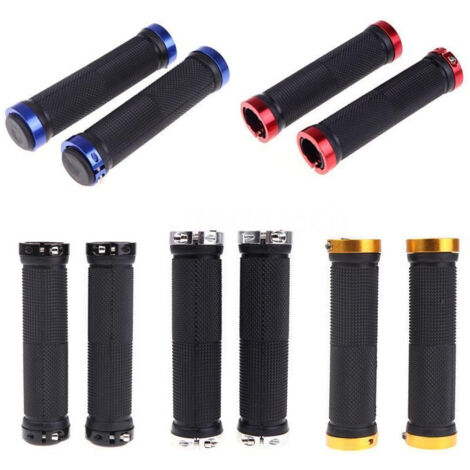 TRADE SHOP - Coppia Manici Manopole Universali Manubrio Antiscivolo Per Bicicletta Bici Mtb -