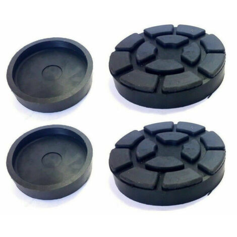 Trade Shop - Coppia Tamponi In Gomma Per Ponte Sollevatore 120 X 25 Mm Universali Art.2 -