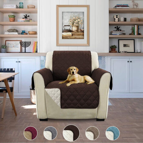 Trade Shop - Copridivano Copri Sedia Impermeabile Divano Copertura Su Due Lati Per Cani Gatti -