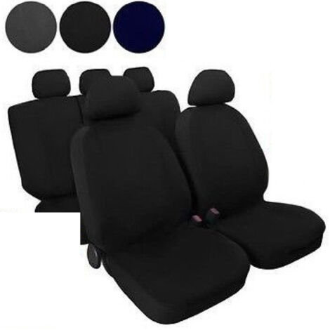 TRADE SHOP - Coprisedili Copri Sedili Universali Per Tutte Le Auto 6 Zip Fodere Universali -
