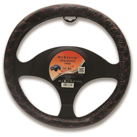 TRADE SHOP - Coprivolante Fodera Universale Per Sterzo Snow Per Interno Auto Maxtech Cv-04 -