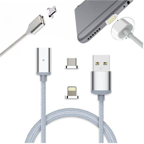 Trade Shop - Cuadro De Negro En La Charge Magnetic Y Sync Con Adatatores Y Sos -