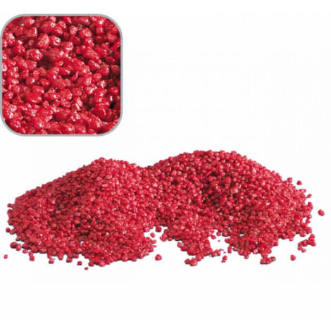 Trade Shop - Cuarzo Rojo Ceramizado Para El Fondo De Su Acuario -