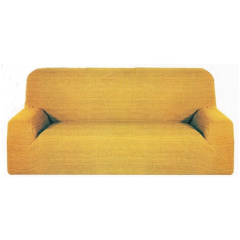 Trade Shop - Cubierta De La Cubierta De 3 Asientos De 5 A 250 Cm Cubierta De Sofá Elástica -      Oro