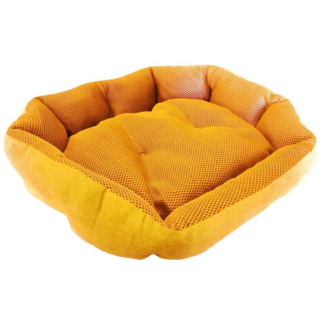 Trade Shop - Cuccia Per Animali Cane O Gatto Telato 46x32x9cm Tutte Le Stagioni Colore -      Orange
