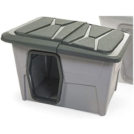 Trade Shop - Cuccia Per Cani Baraka Muedium 93 X 73 X 60 Cm Griglia Laterale Per Circolo Aria -
