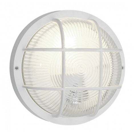 Trade Shop - DECKENLEUCHTE RUND WEISS SCHILDPATT GRILLE GLOCKE GLAS E27 FASSUNG -