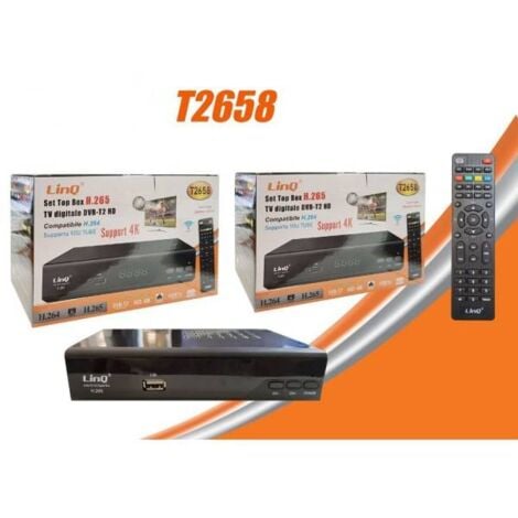 RECEPTOR TV TDT T2 HDMI EUROCONECTOR NE GIGA TV