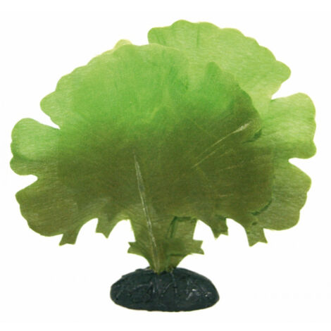 Trade Shop - Dekorative künstliche Pflanze Ginko Aquarienumgebung bequemer Fisch -