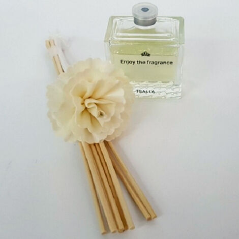 Trade Shop - Diffusore Fiore Fragranza Per Ambiente A Bastoncini Deodorante 100ml Uffici Casa -