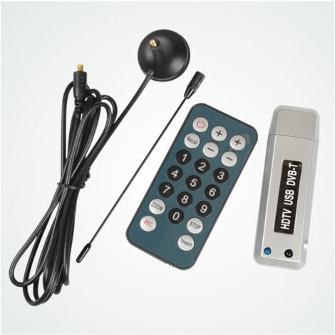 Trade Shop - DIGITALER TERRESTRISCHER DECODER USB PC NOTEBOOK DVB-T HDTV DIGITAL TV NETBOOK -